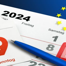 German,Calendar,2024,June,9,Sunday,And,Eu,Flag,Wednesday