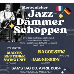 Plakat Jazz Dämmerschoppen 2024