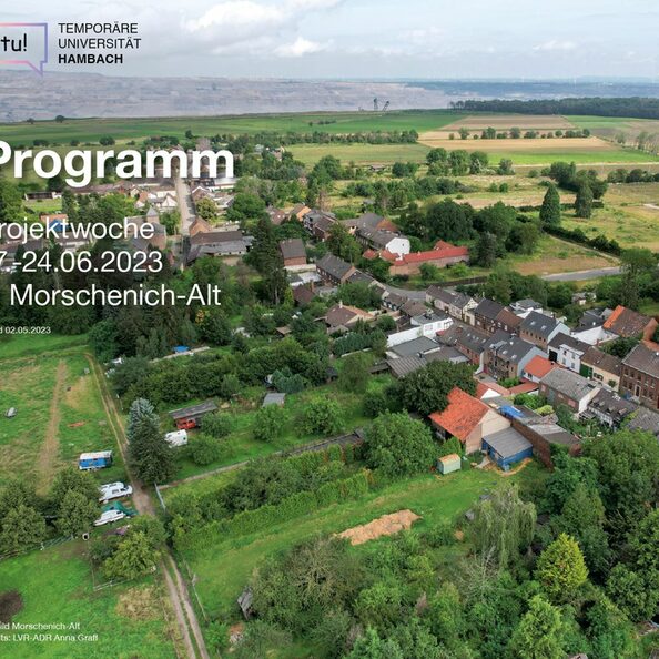 Titelseite TU Hambach Programm