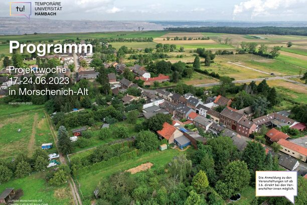 Titelseite TU Hambach Programm